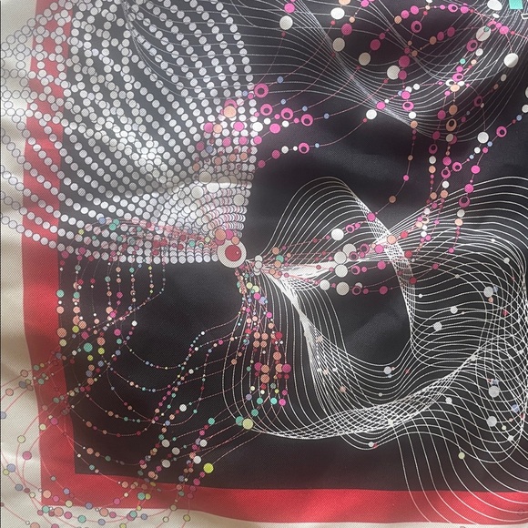 Ferragamo Abstract Patterned Scarf